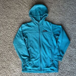 Columbia Kids Teal Fleece M